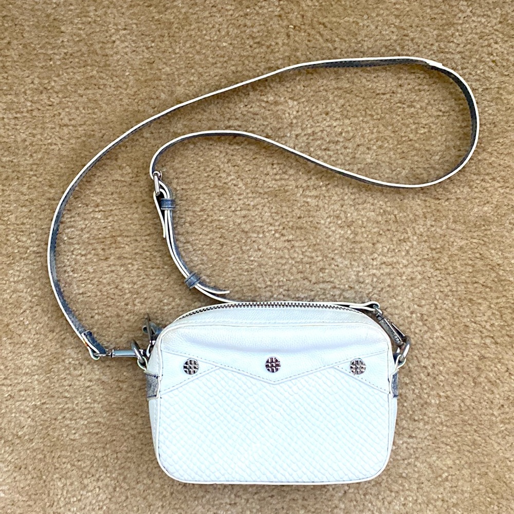 Joelle Hawkens White Crossbody Satchel
